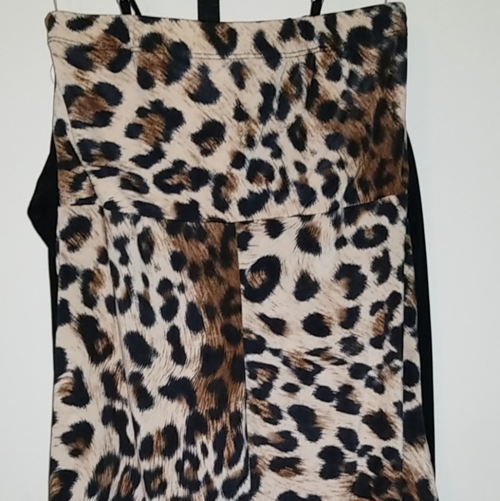 Animal print dress